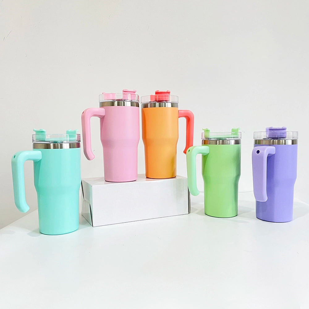 25 Pack China Warehouse Blank Sublimation White 20oz Kids Students Tumbler