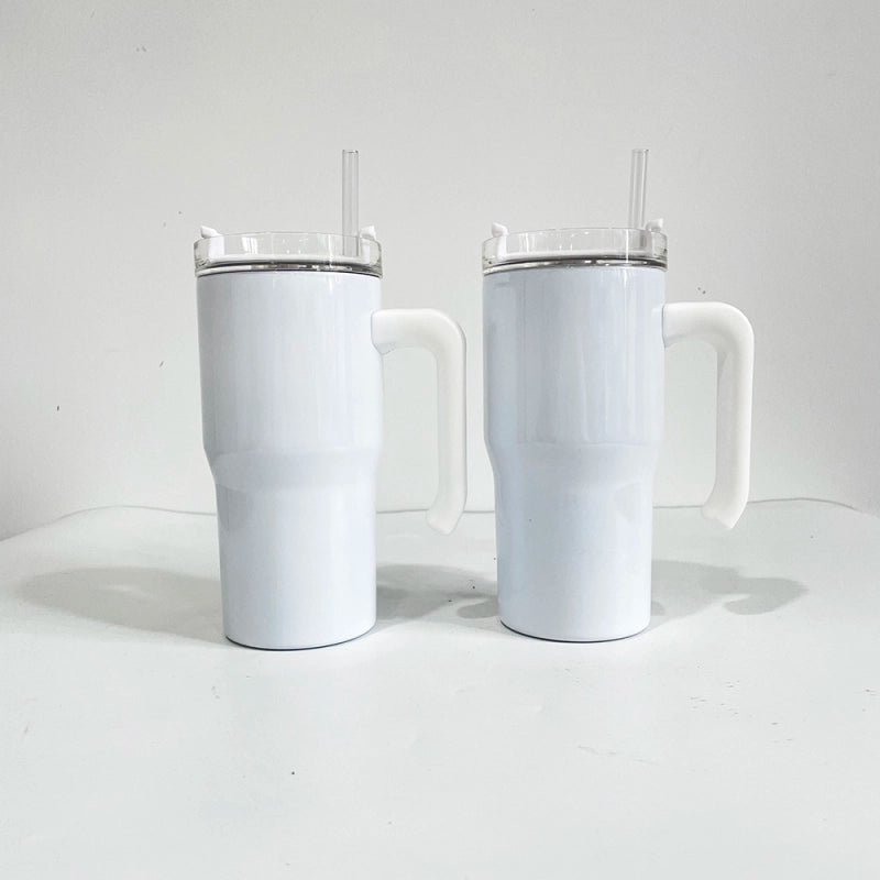 25 Pack China Warehouse Blank Sublimation White 20oz Kids Students Tumbler