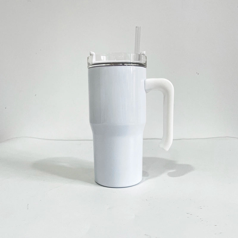 25 Pack China Warehouse Blank Sublimation White 20oz Kids Students Tumbler
