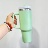 25 Pack China Warehouse 40oz Matte & Glossy H2.0 sublimation Stanley dupes travel tumblers _CNDM