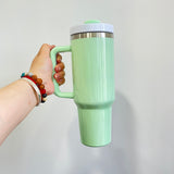 25 Pack China Warehouse 40oz Matte & Glossy H2.0 sublimation Stanley dupes travel tumblers _CNDM