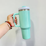 25 Pack China Warehouse 40oz Matte & Glossy H2.0 sublimation Stanley dupes travel tumblers _CNDM