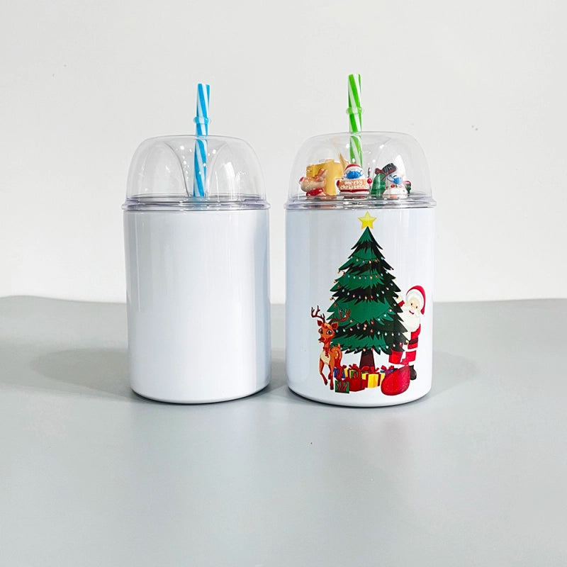 25 Pack China Warehouse 10oz/20oz/22oz Blank Sublimation tumbler with Designable Demo Lids and Slide lids