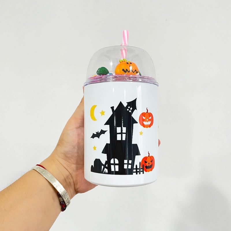 25 Pack China Warehouse 10oz/20oz/22oz Blank Sublimation tumbler with Designable Demo Lids and Slide lids