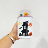 25 Pack China Warehouse 10oz/20oz/22oz Blank Sublimation tumbler with Designable Demo Lids and Slide lids