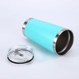 50 Pack China Warehouse 20oz sliver plated powder coated coffee car tumblers with Magnetic lids for laser engraving-CNDM