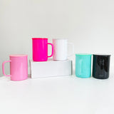 17oz macaron sublimation glass mugs  for vinyl UV DTF wraps--USDM