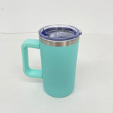 20 Pack USA Warehouse Blank Sublimation 20oz Coffee Mugs with Removable Plastic Handle
