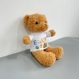 50 Pack China Warehouse Lovely teddy bears with removable blank sublimation t-shirts-CNCC