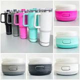 20 Pack USA Warehouse H1.0 40oz Powder Coating Bluetooth Speaker Tumblers for Laser Engraving Mix Color Music Tumblers