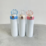 50 Pack China Warehouse 14oz Sublimation Blanks White Flip Lid Tumbler Water Bottle Sold By Case