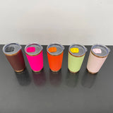25 Pack China Warehouse Bright Colors 20oz Copper Powder Coat Coffee Yeti Stainless Steel Tumbler with Magnetic Lid for Laser Engraving
