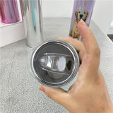 20oz magic mirror sublimation straight tumblers skinny tumblers for subliamtion