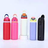 25 50 Pack China Warehouse 19oz 24oz 32oz Leak~ proof Sealed Bounce Cup 7 Colors Mix Style Owala Stainless Steel Tumblers