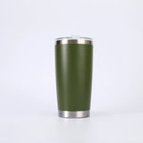 25 Pack China Warehouse 20oz powder coated coffee car tumblers with leak proof normal lids for laser engraving-USDM