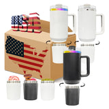 20 Pack USA Warehouse H2.0 40oz Rainbow Underneath Quencher Tumbler With Storage Compartment