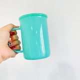 17oz macaron sublimation glass mugs  for vinyl UV DTF wraps--USDM