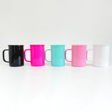 17oz macaron sublimation glass mugs  for vinyl UV DTF wraps--USDM