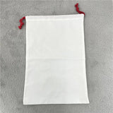 50 Pack China Warehouse White Color Blank Sublimation Christmas Gift Bags Large Size Double Layers 19.6*28inch Sold By Case