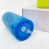 50 Pack USA Warehouse 16oz Bright Neon Color Plastic Can Same Size As Glass Can For UV DTF Wraps