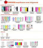 Canadian Warehouse Product Catalog (will arrived frist week of Aug, please message us to check price)