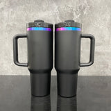 20 Pack USA Warehouse H2.0 40oz Chroma Purple-blue Plated Quencher Tumbler For Laser Engraving