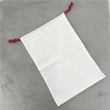 USA Warehouse White color blank sublimation christmas gift santa bags-USCC