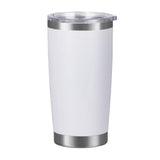 25 Pack China Warehouse 20oz powder coated coffee car tumblers with leak proof normal lids for laser engraving-USDM