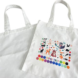 50 Pack China warehouse Small Size 12inch*14inch White Blank Sublimation Tote Bags