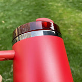 20 Pack USA Warehouse Red H2.0 40oz Power Coated Mirror Black Plated Tumbler For Laser Engraving