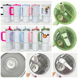 25 Pack USA Warehouse Halloween Parent-child 20oz Glow in Dark Leakproof Flip Top Straw Tumbler for Sublimation-USDM