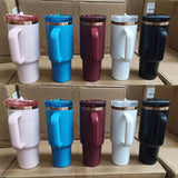 20 Pack USA Warehouse 40oz Copper Plate Protour Lid Quencher Tumblers for Laser Engraving