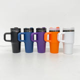 25 Pack China Warehouse Halloween Parent Child Style 14oz Mirror Black Plated Underneath Tumblers for Laser Engraving