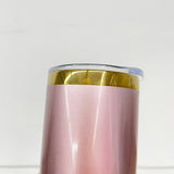20 Pack China Warehouse 20oz 30oz Shiny Rose Gold Tumblers with Mirror Gold Underneath Suit for Laser Engraving and Sublimation