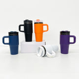 25 Pack China Warehouse Halloween Parent Child Style 14oz Mirror Black Plated Underneath Tumblers for Laser Engraving