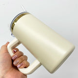 20 Pack YIPAI USA Warehouse Christmas Mirror Gold Plating Powder Coated 20oz Coffee Mugs with Removable Plastic Handle for Laser Engraving