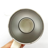 20 Pack YIPAI USA Warehouse Christmas Mirror Gold Plating Powder Coated 20oz Coffee Mugs with Removable Plastic Handle for Laser Engraving