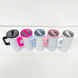 25 Pack USA Warehouse Halloween Parent-child 20oz Glow in Dark Leakproof Flip Top Straw Tumbler for Sublimation-USDM