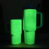 25 Pack USA Warehouse Halloween Parent-child 20oz Glow in Dark Leakproof Flip Top Straw Tumbler for Sublimation-USDM
